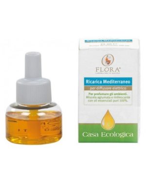 Ricarica per Diffusore Elettrico Flora Aroma MEDITERRANEO Confezione 25 ml