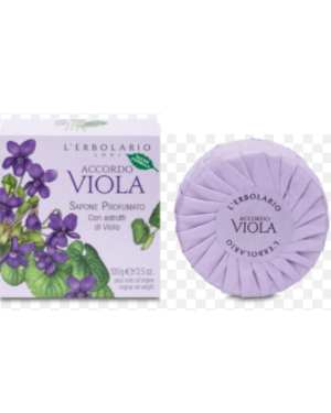 Sapone Profumato Accordo Viola – Confezione 2 Saponette da 100 gr