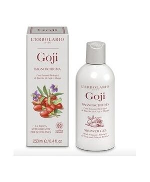 BAGNOSCHIUMA GOJI con Estratti Biologici di Bacche di Goji e Maqui – Confezione 250 ml