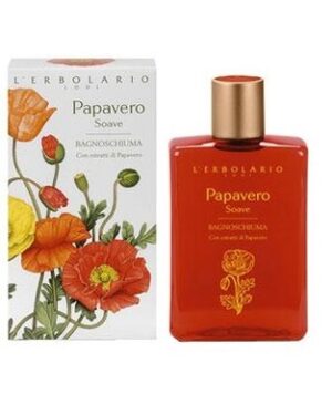 Bagnoschiuma PAPAVERO SOAVE con estratto di papavero – Confezione 250 ml