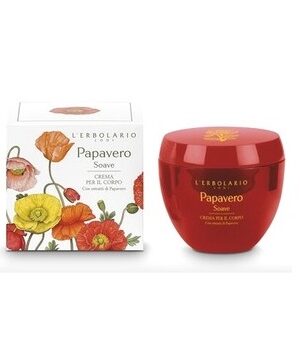 Crema profumata per il Corpo al PAPAVERO SOAVE – Confezione 200 ml