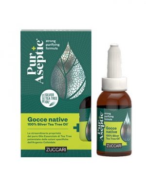 Gocce Native 100% Silver Tea Tree Oil – Confezione 20 ml