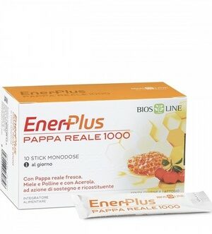 EnerPlus Pappa Reale 1000 – Confezione10 Stick Monodose Bios Line