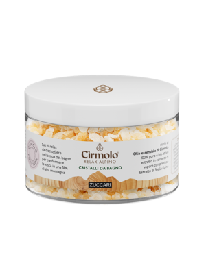 Cirmolo Cristalli da bagno Vaso 250g