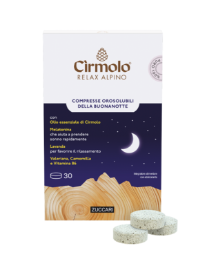 Cirmolo 30 Compresse orosolubili della buonanotte