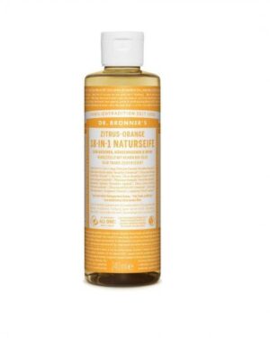 Dr. Bronner’s Sapone Liquido Agrumi Arancia 236 ml