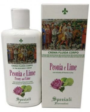 CREMA FLUIDA PEONIA E LIME ml 200