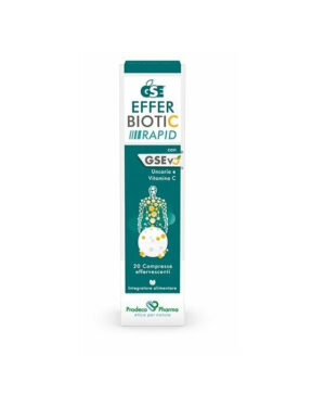 GSE Efferbiotic Rapid – 20 compresse effervescenti