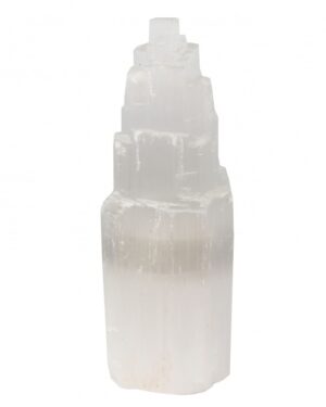 LAMPADA IN SELENITE ICEBERG 22/24 CM con piedini 