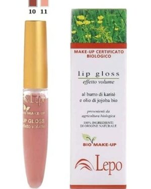 LIP GLOSS effetto volume 6,5 ml  al burro di karitè e olio di jojoba bio