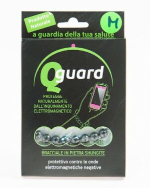 Bracciale in pietra di shungite Taglia M – Q-Guard