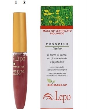 Rossetto Liquido 6,5 ml  al burro di karitè, oli di macadamia e jojoba bio