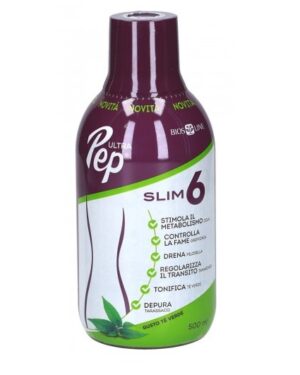 Ultra Pep Slim 6 – 500 ml – gusto Tè Verde